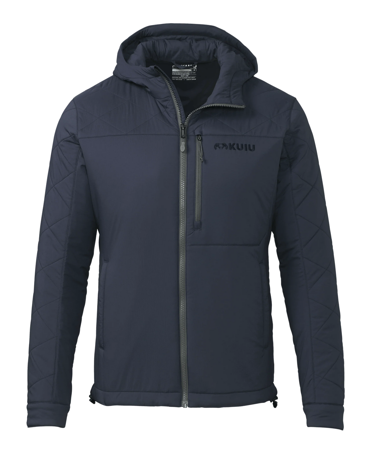 Outlet Granby Hooded Jacket | Steel Blue