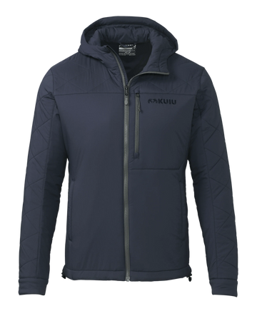 Outlet Granby Hooded Jacket | Steel Blue