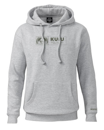 KUIU Topo Block Hoodie | Heather Grey
