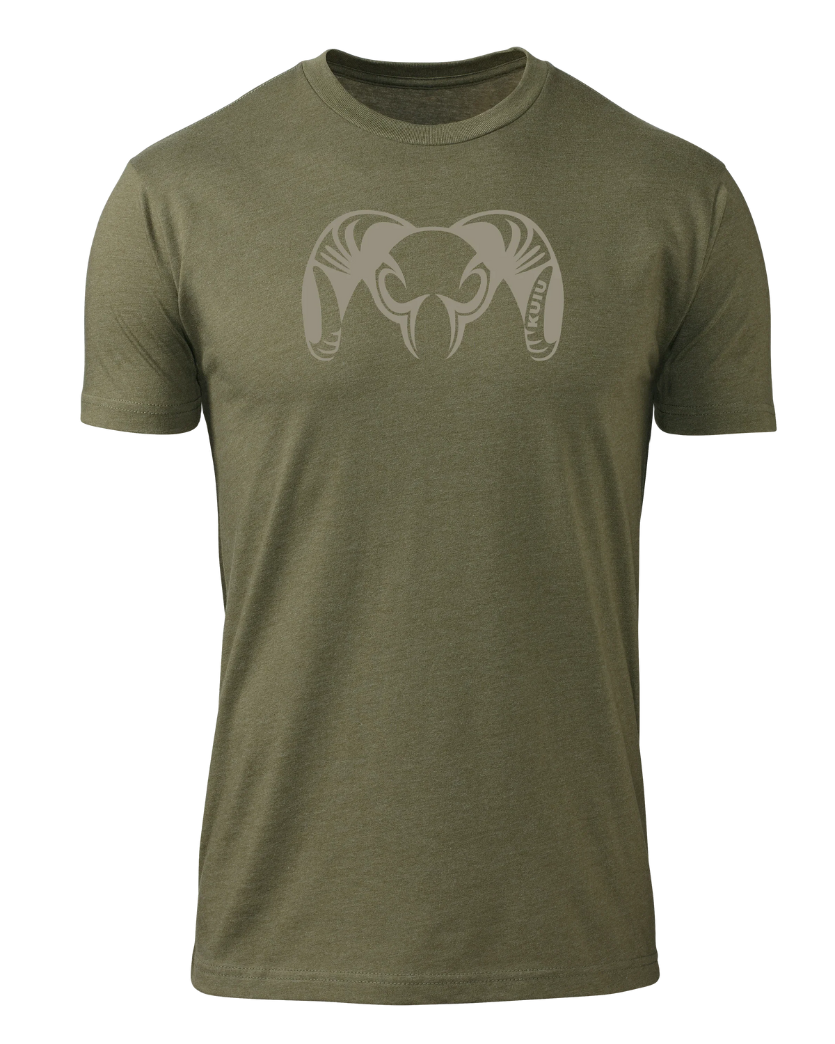 KUIU Engraved Ram T-Shirt | Military Green