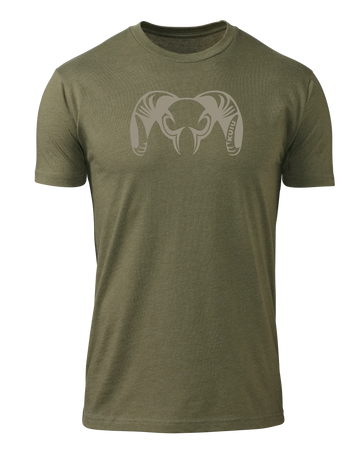KUIU Engraved Ram T-Shirt | Military Green