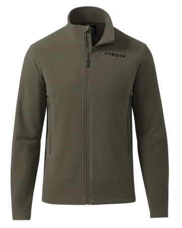 Border Fleece Full Zip | Ash