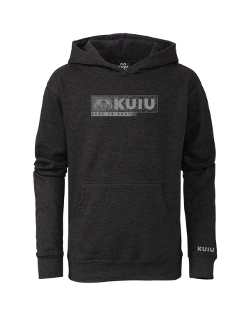 Youth Here to Hunt Gritstone Hoodie | Charcoal