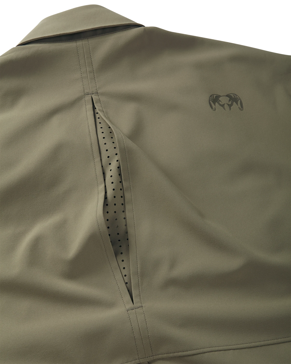 Mesa Vented LS Snap Shirt | Khaki