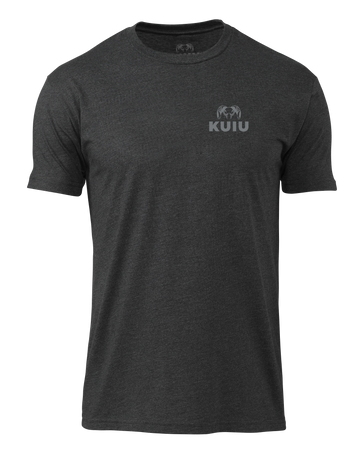 KUIU Ram Chest Logo T-Shirt | Charcoal