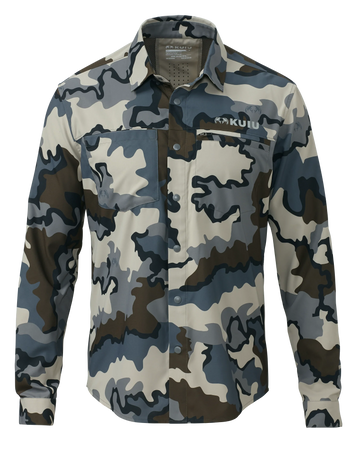 Outlet Mesa Vented LS Snap Shirt | Vias