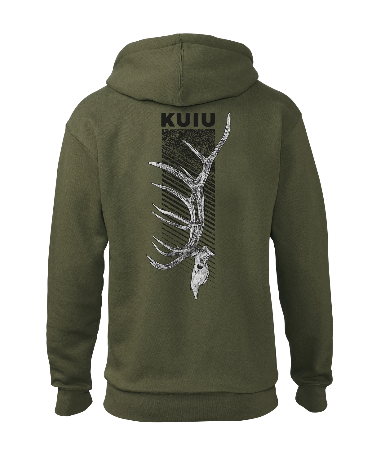 KUIU Elk Skull Hoodie | Army
