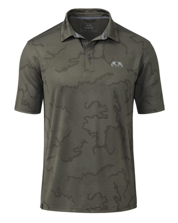 KUIU Performance Polo | Ash Tonal