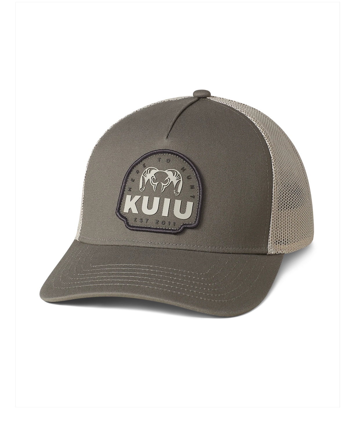 KUIU Here to Hunt Woven Patch Hat | Olive/Tan