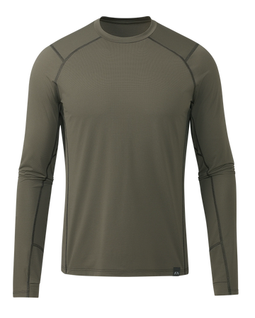 Vital S1 Long Sleeve Crew | Ash
