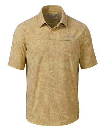 Mesa Vented SS Snap Shirt Gritstone | Dune Gritstone