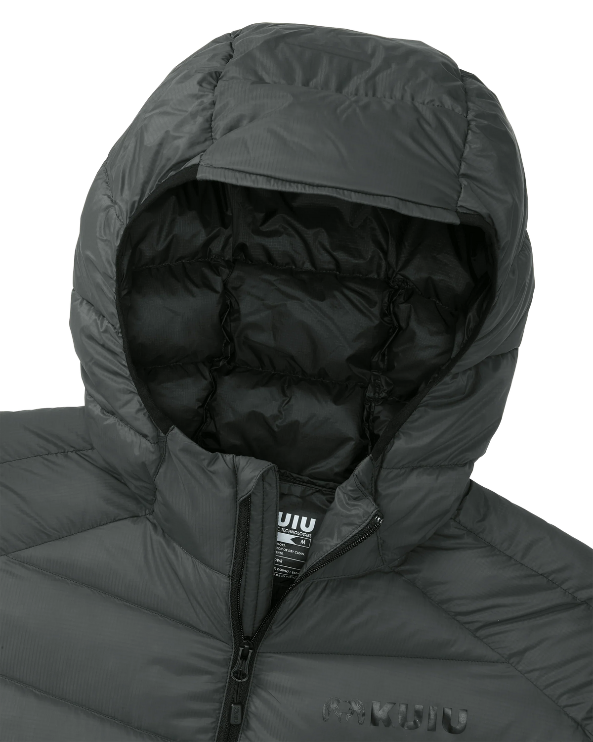 Outlet Women's Super Down LT Hooded Jacket | Gunmetal