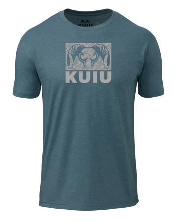 KUIU Gritstone Logo T-Shirt | Indigo