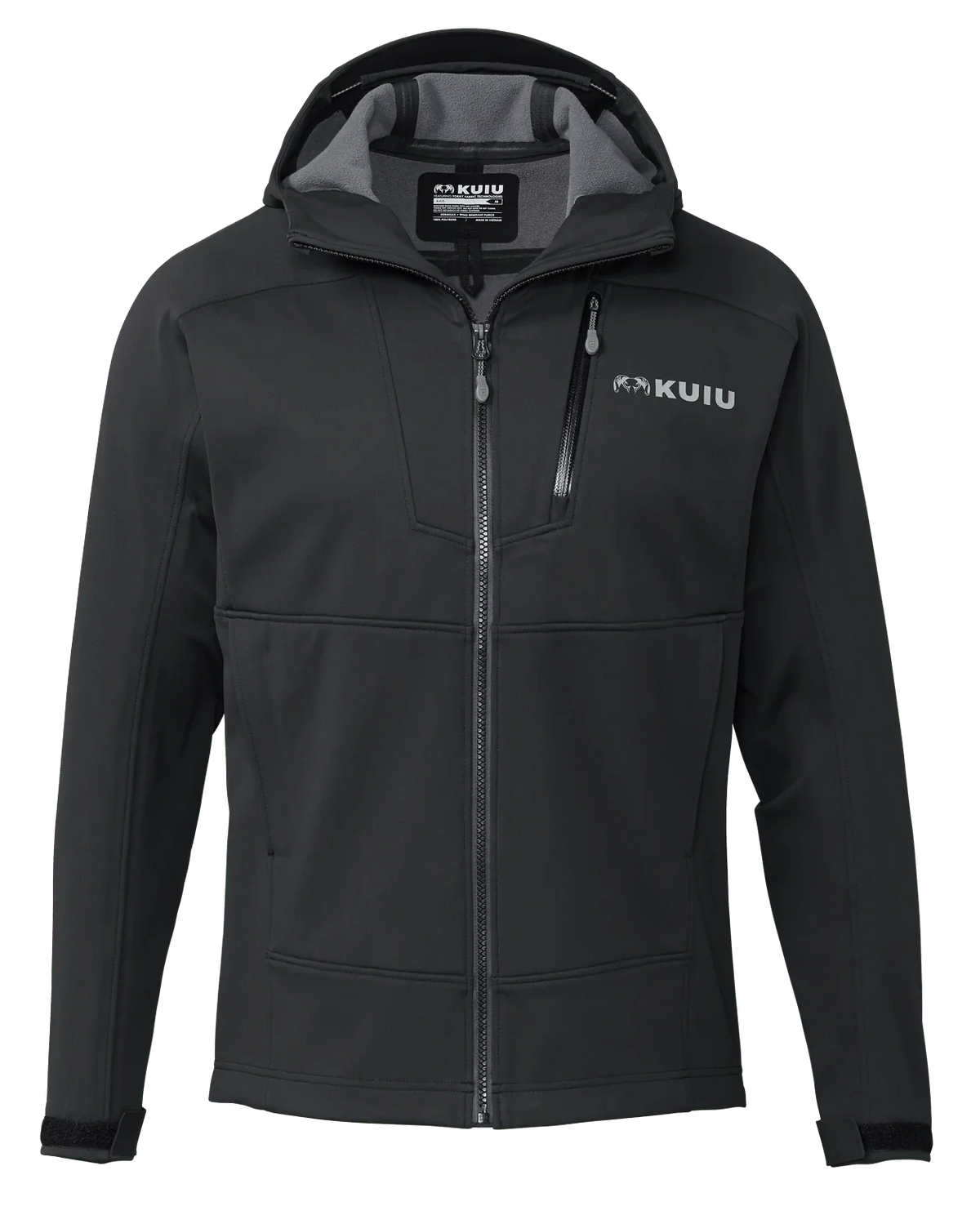Axis Hybrid Hooded Jacket | Carbon
